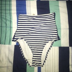 High Waisted Stripped Bikini💙